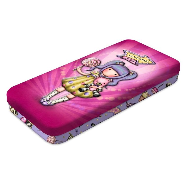 Gorjuss, Fairground, First Prize, blaszany piórnik