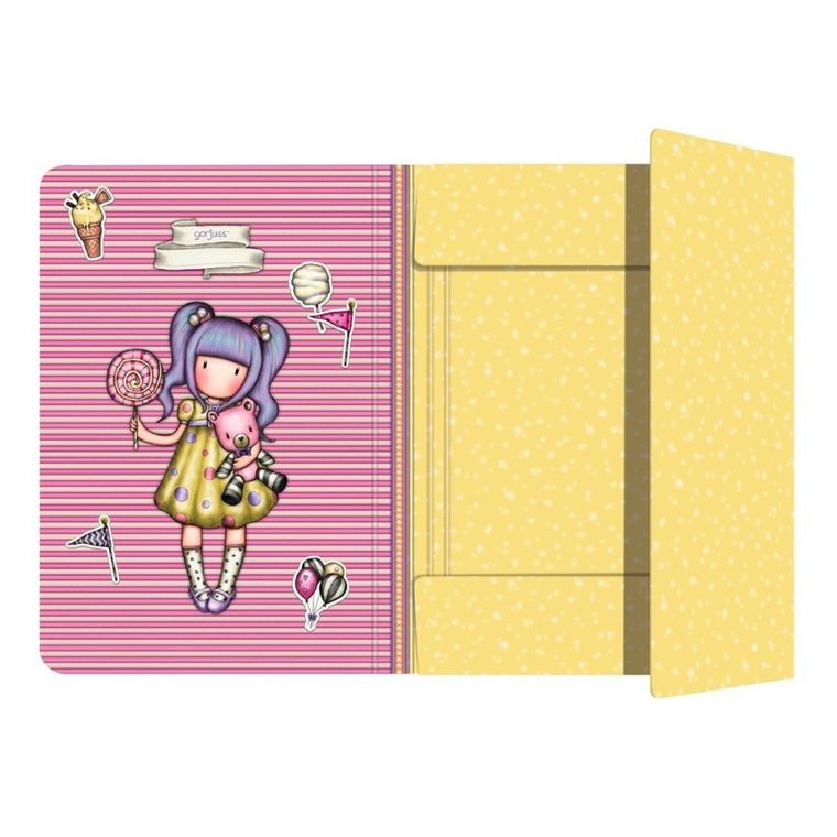 Gorjuss, Fairground, First Prize, teczka zamykana na gumkę, 1 szt.