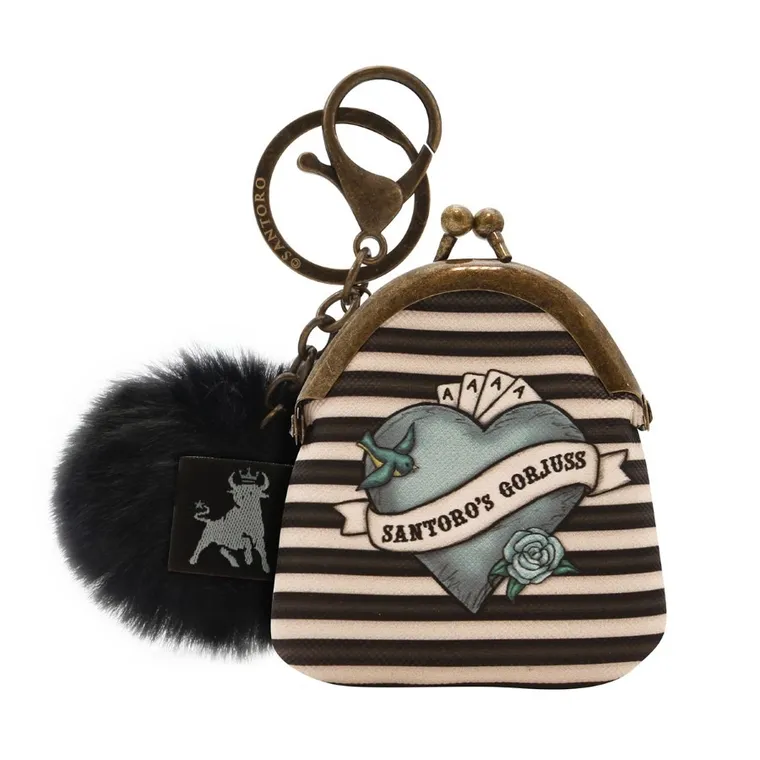 Gorjuss, Pirates, Black Pearl, portmonetka, breloczek