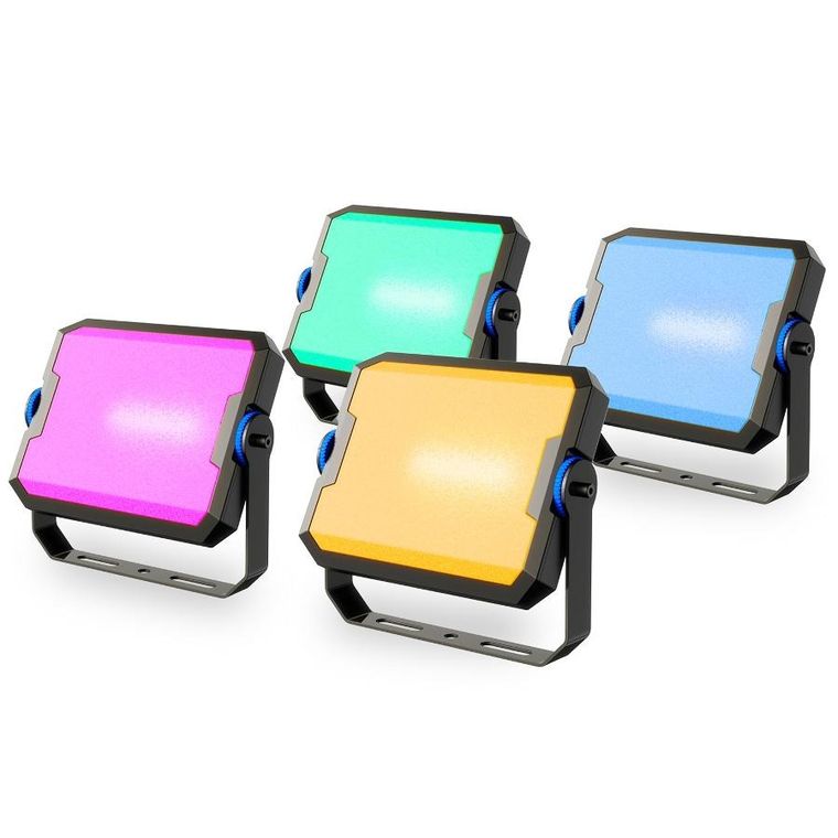 Govee, Outdoor Flood Lights 2, oświetlenie LED, Wi-Fi + Bluetooth, RGBWW, IP66, H8057