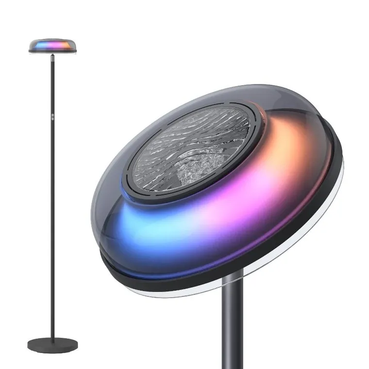 Govee, Uplighter Floor Lamp, lampa podłogowa LED, 1000lm, 2.4GHz, Wi-Fi + Bluetooth, H60B0