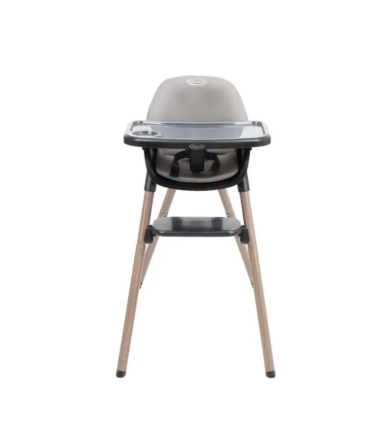 Graco, Presti, krzesełko do karmienia, 3w1, steeple grey