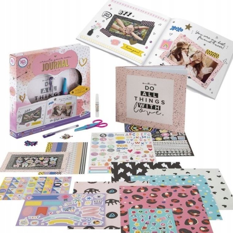 Grafix, stwórz własny pamiętnik, zestaw kreatywny