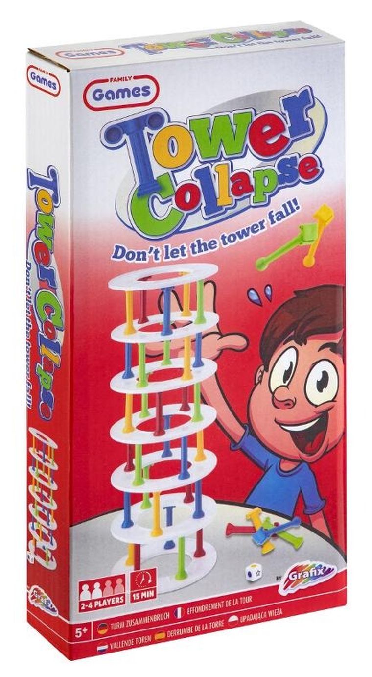 Grafix, wieża słupków, gra zręcznościowa