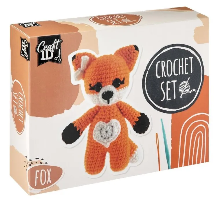 Grafix, zestaw do szydełkowania, Lisek