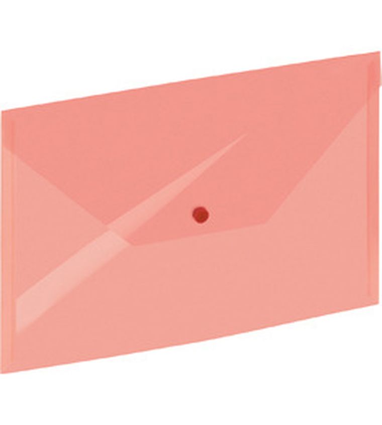 Grand, koperta A4 na zatrzask, czerwona, 1 szt.
