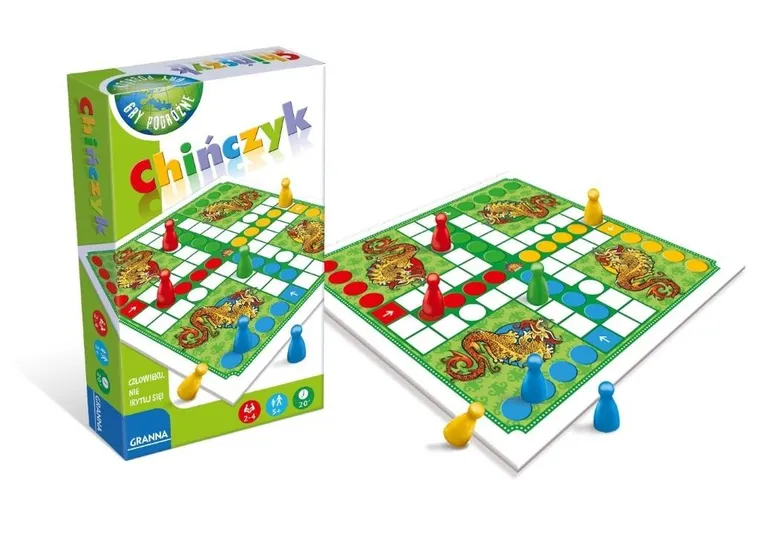 Granna, Chińczyk, gra familijna, wersja podróżna