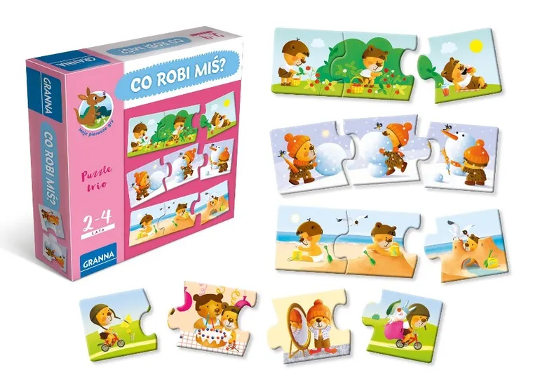 Granna, Co robi miś, gra edukacyjna