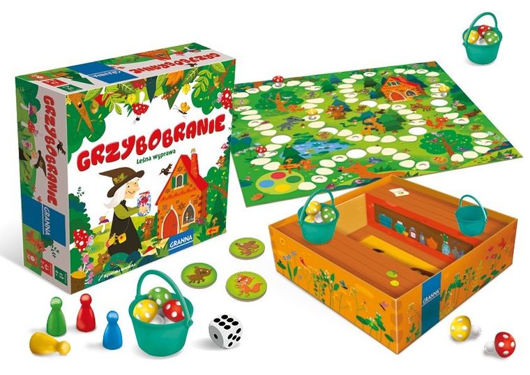 Granna, Grzybobranie Leśna Wyprawa, gra familijna