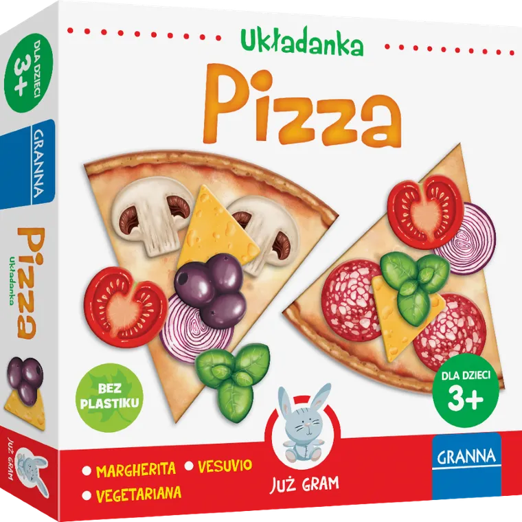 Granna, pizza, układanka edukacyjna