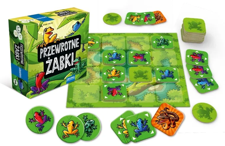 Granna, Przewrotne Żabki, gra familijna