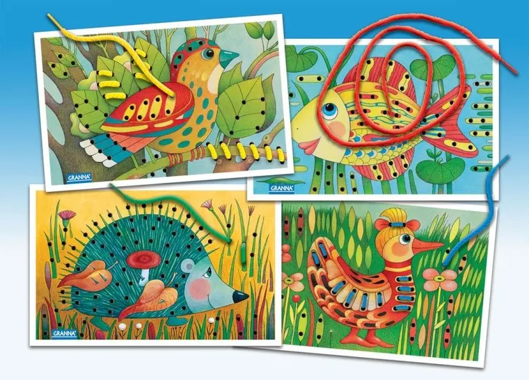 Granna, Sznurki i dziurki, gra edukacyjna