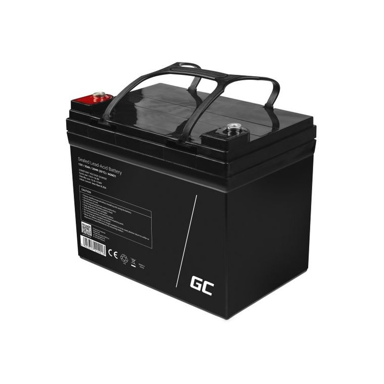 Green Cell, akumulator żelowy, AGM21, 12V, 33Ah