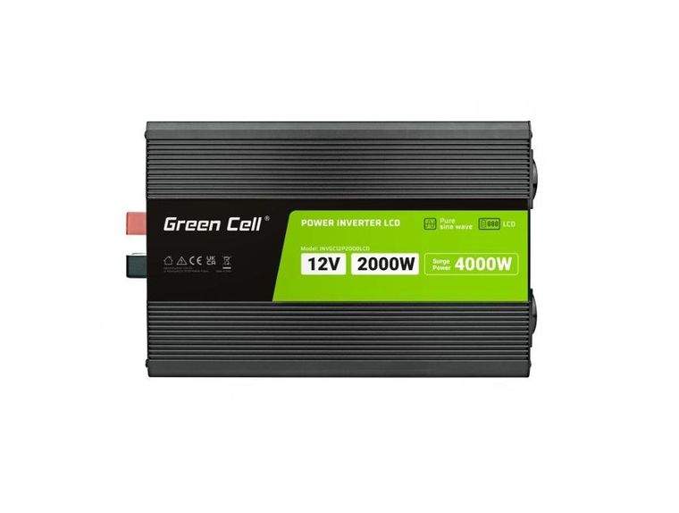 Green Cell, przetwornica LCD 12V, 2000W/4000W