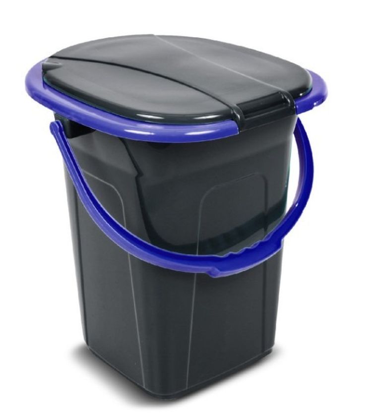 GreenBlue, toaleta turystyczna, czarno-granatowa, GB320BB