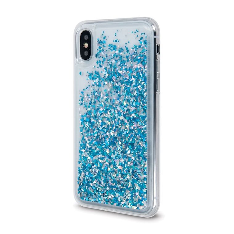 Greengo, nakładka ochronna Liquid Sparkle TPU, Huawei P30 Lite, niebieska