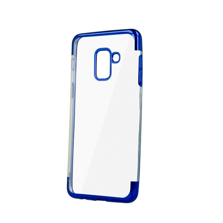 Greengo, nakładka Plating Soft TPU do Samsung Galaxy J4 2018, niebieska