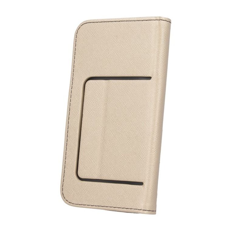 Greengo, pokrowiec Smart Universal Fancy Silicon 5,5" 87-159, złoto-czarny