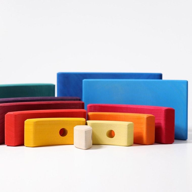 Grimm's, Wieża Łódka, układanka drewniana, 1+