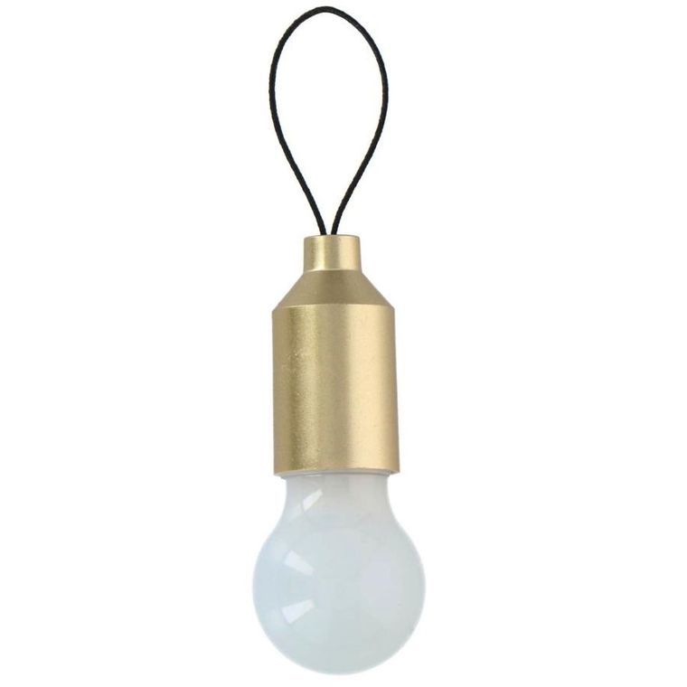 Grundig, latarka turystyczna LED, wisząca, złota