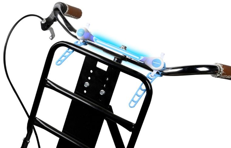 Grundig, opaska odblaskowa, LED, niebieski