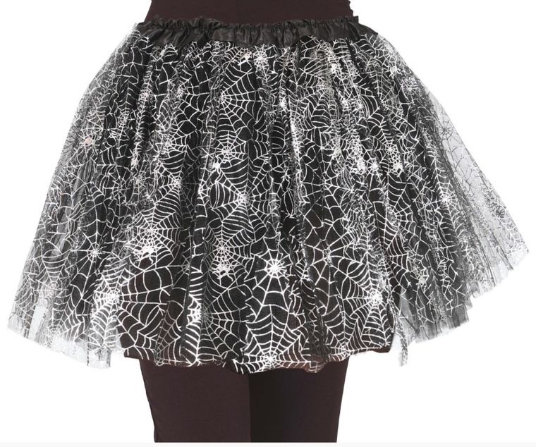 Guirca, TuTu, spódnica z pajęczyną, srebrna, 6-9 lat, 40 cm