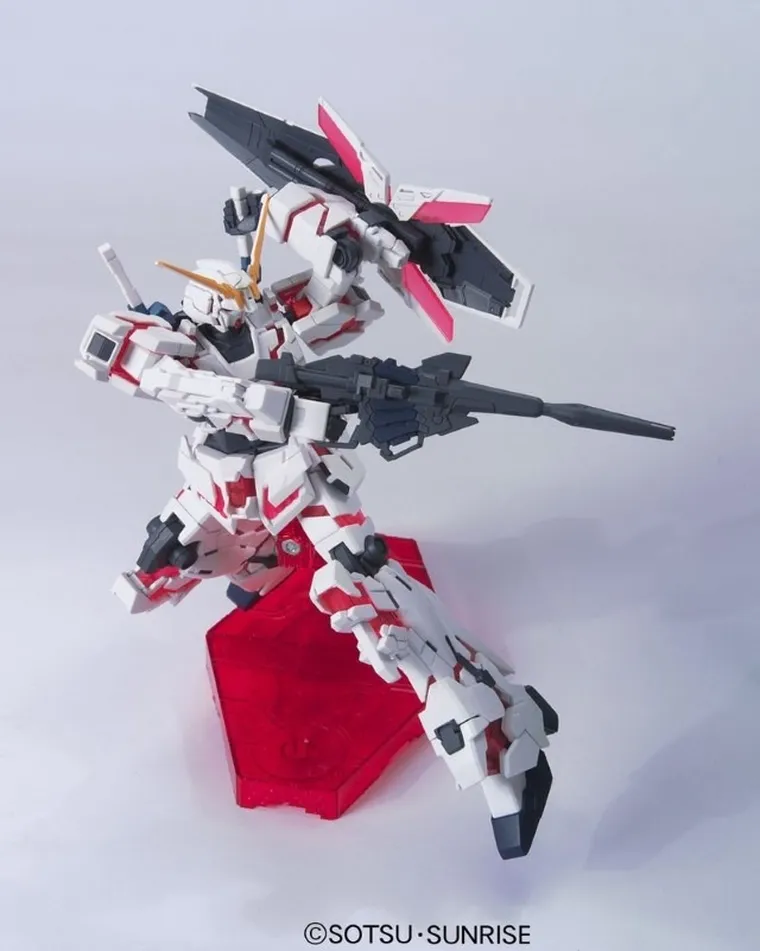 Gundam, RX-0 Unicorn Gundam Destroy Mode, figurka do złożenia, High Grade, 1:144