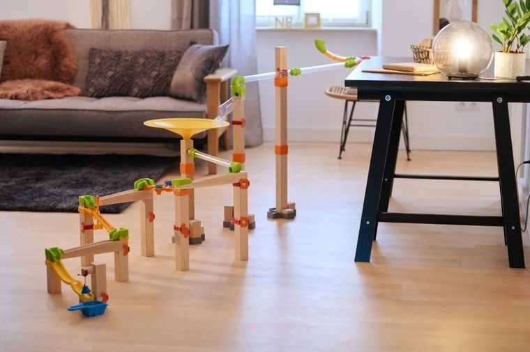 Haba, kullerbu, kulodrom, duży zestaw konstrukcyjny