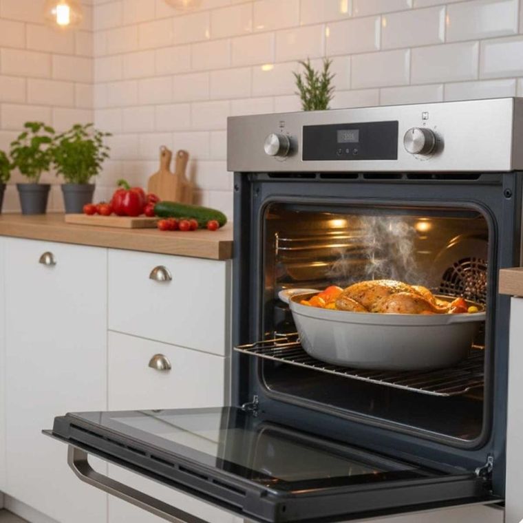 Hage, emaliowana brytfanna, żeliwna, szara, 6l