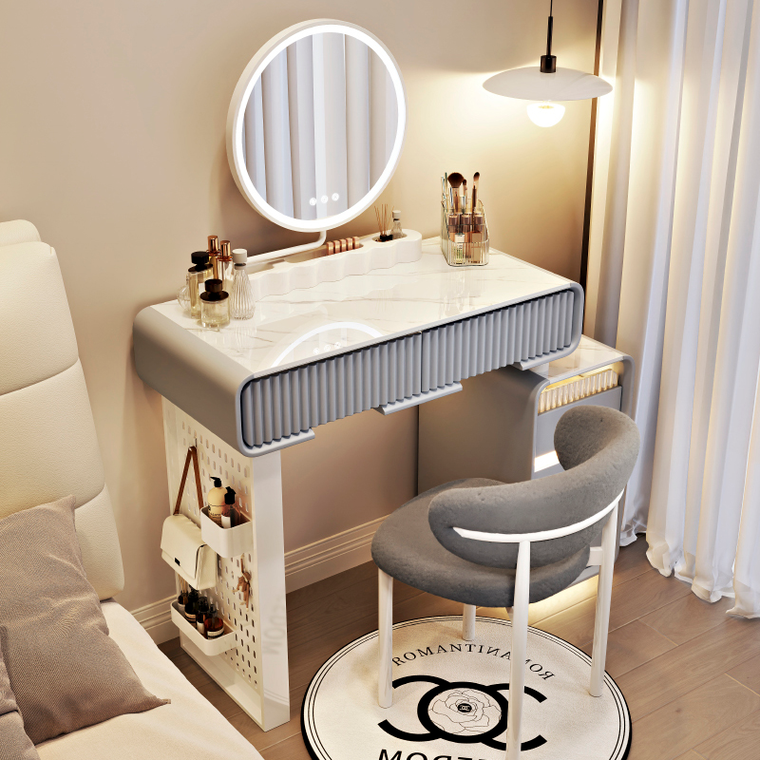 HaloFuture, toaletka kosmetyczna, szara