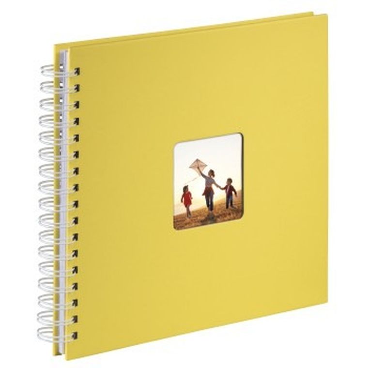 Hama, album do zdjęć, Fine Art, 28-24 na 50 zdjęć, białe strony żółty