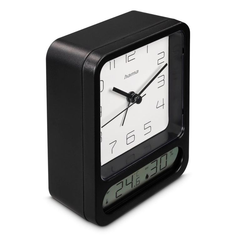 Hama, budzik, pag z termometrem i higrometrem