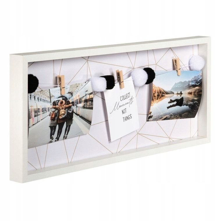 Hama, Grafics, ramka na zdjecia, biała, 21,5-51,5 cm