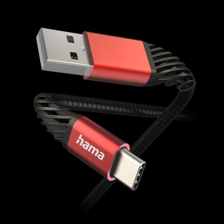 Hama, kabel do telefonu Extreme USB-c, ładowanie i transfer, 1.5 m
