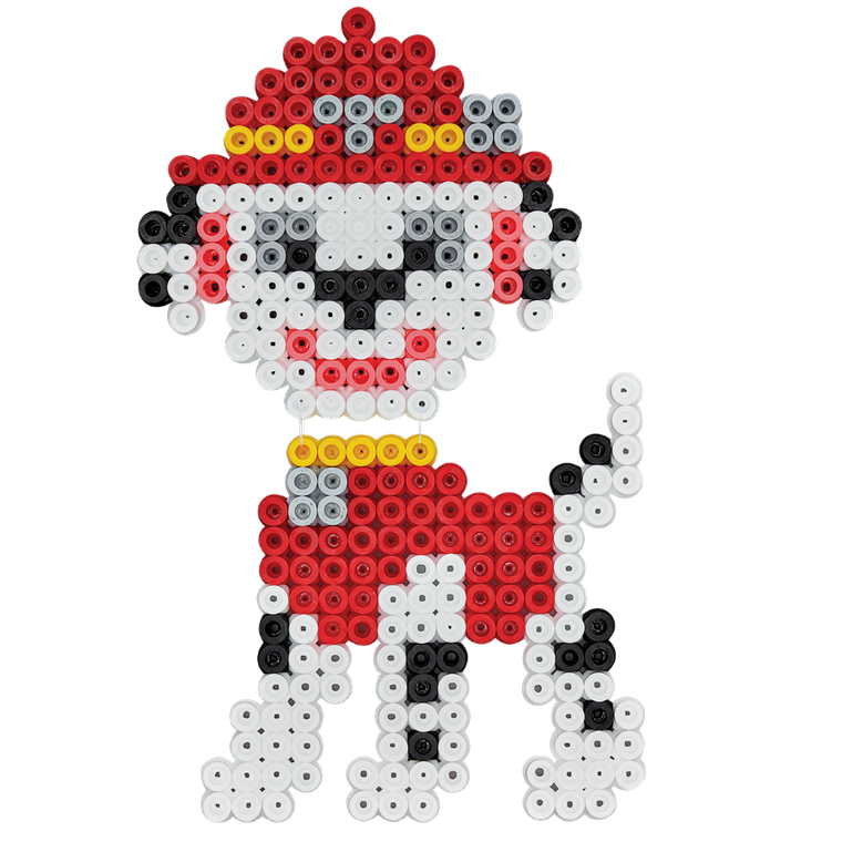 Hama, Psi Patrol, maxi koraliki do prasowania z podstawką, 900 szt.