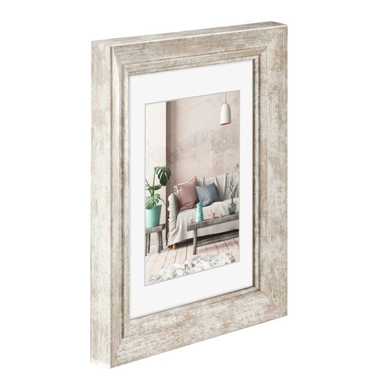 Hama, ramka Cozy, antyczna biel, 13-18 cm