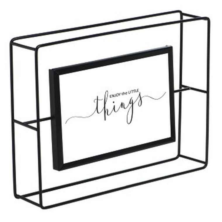 Hama, ramka na zdjęcie, Cleveland, portretowa, 10-15 cm, czarna matowa