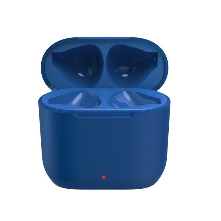 Hama, słuchawki douszne, true wireless, freedom light, niebieskie