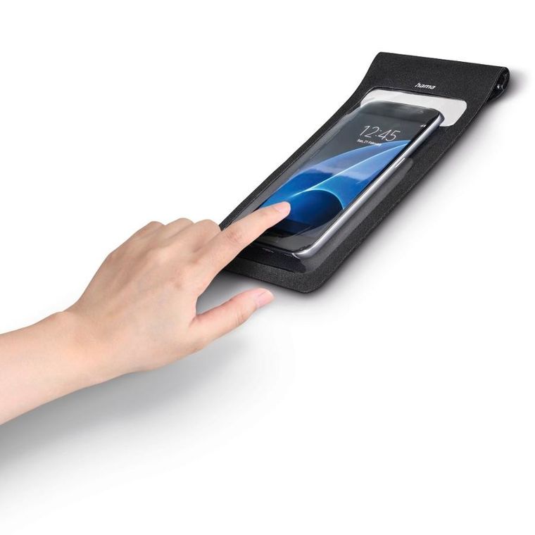 Hama, uchwyt rowerowy, slim, dla urządzeń o szerokości 8 -16 cm, wodoodporna