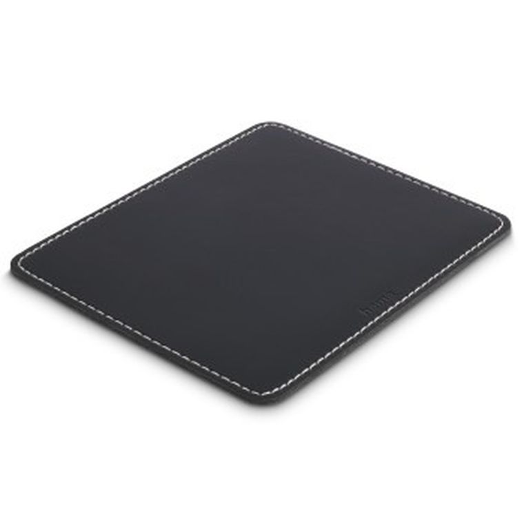Hama, xx leather look mouse pad, black