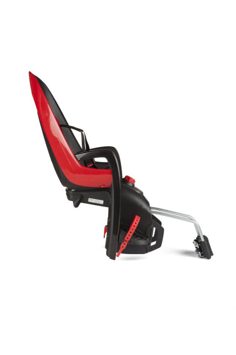 Hamax, Caress, fotelik rowerowy montowany na ramie, dark grey/red
