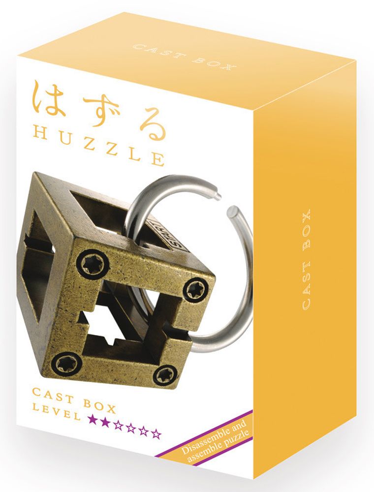 Hanayama, Huzzle Cast Box, łamigłówka, poziom 2/6