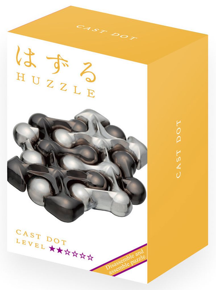 Hanayama, Huzzle Cast Dot, łamigłówka, poziom 2/6