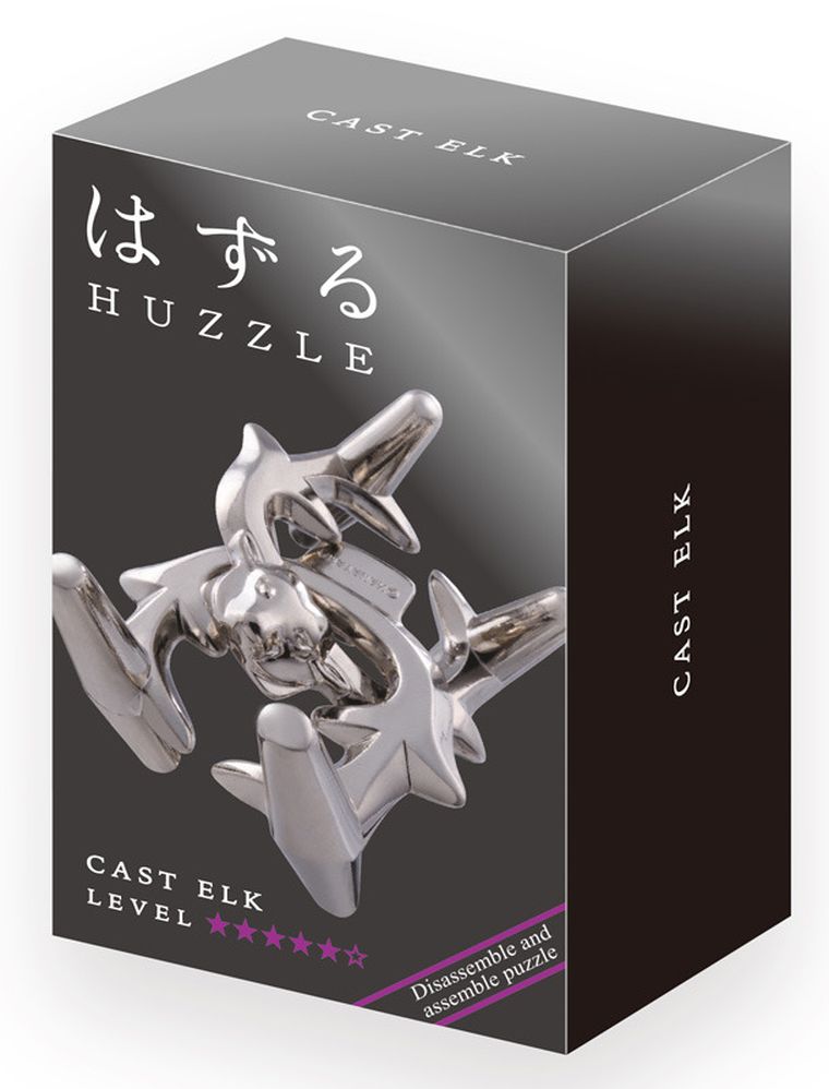 Hanayama, Huzzle Cast Elk, łamigłówka, poziom 5/6