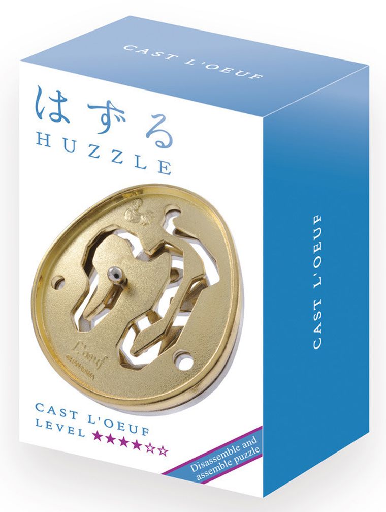 Hanayama, Huzzle Cast L'Oeuf, łamigłówka, poziom 4/6