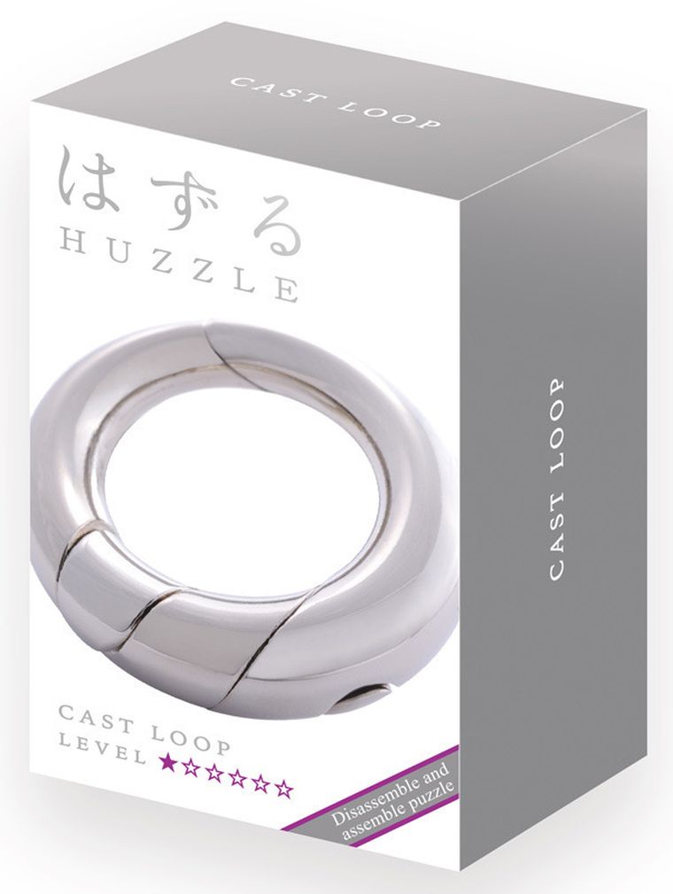 Hanayama, Huzzle Cast Loop, łamigłówka, poziom 1/6