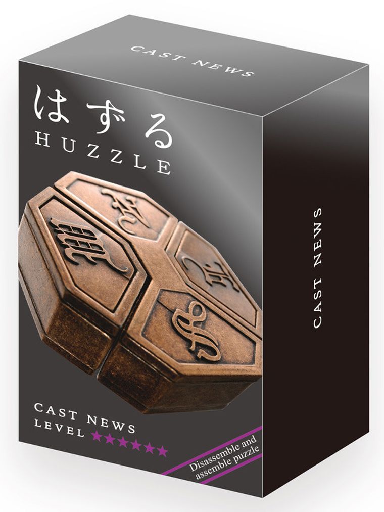 Hanayama, Huzzle Cast News, łamigłówka, poziom 6/6