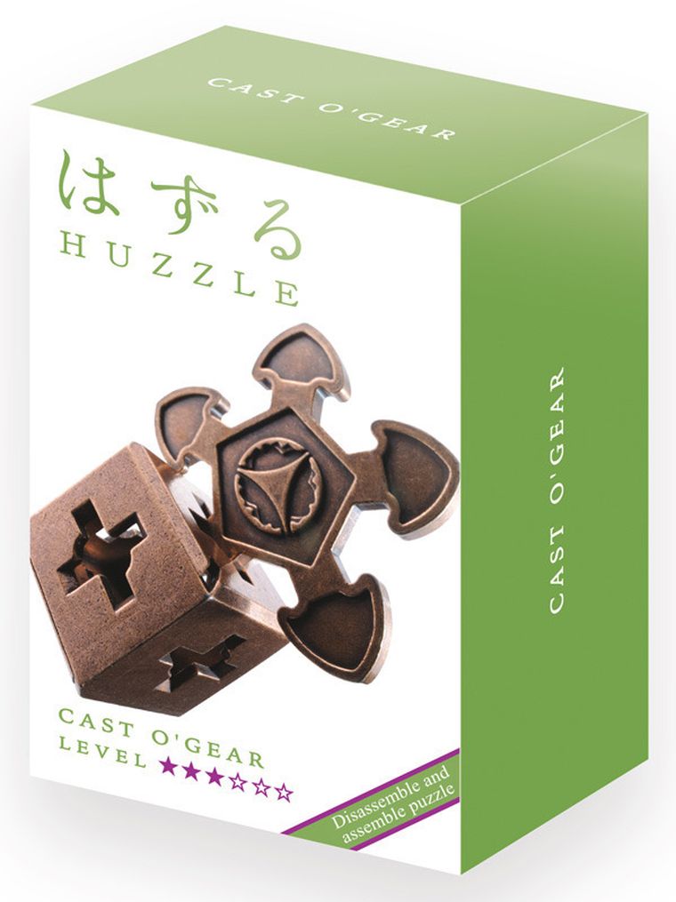 Hanayama, Huzzle Cast O'Gear, łamigłówka, poziom 3/6