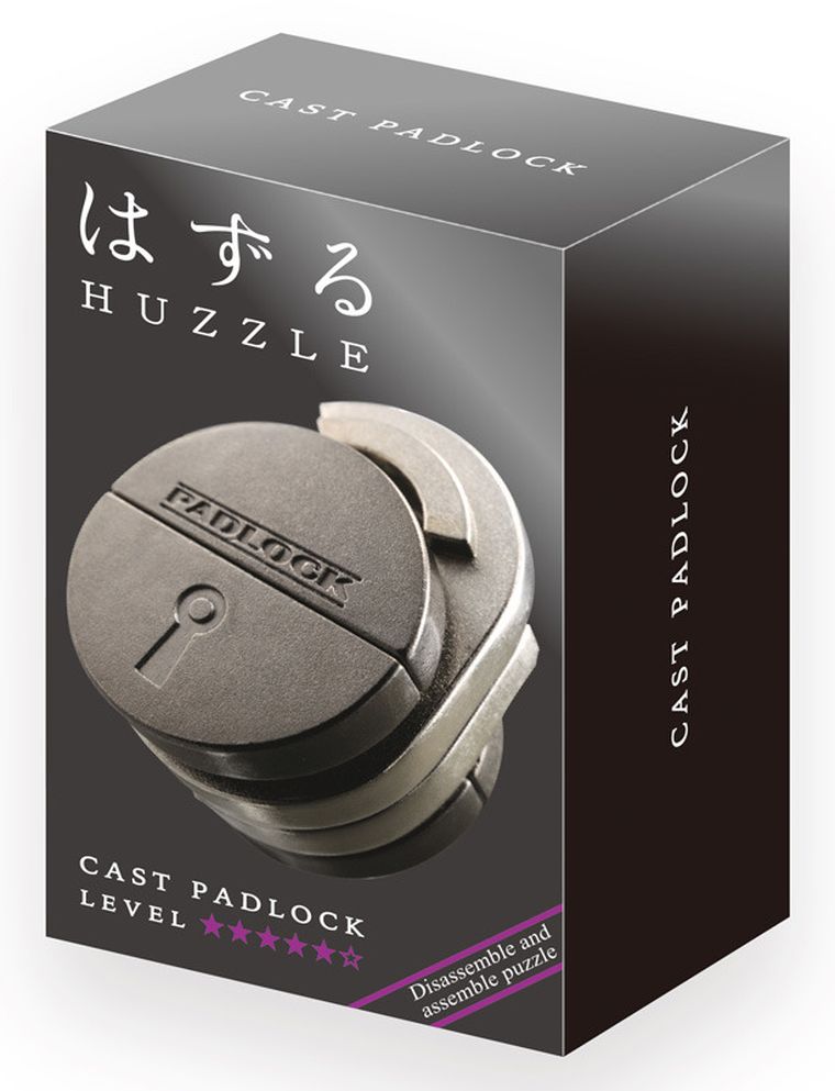 Hanayama, Huzzle Cast Padlock, łamigłówka, poziom 5/6