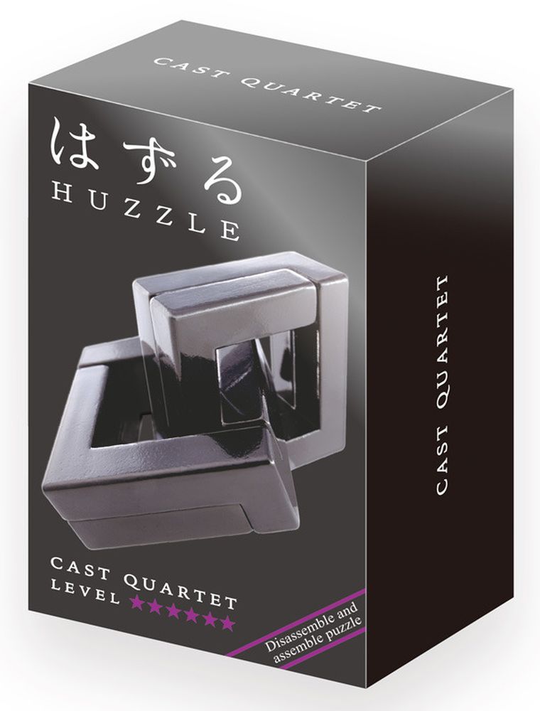 Hanayama, Huzzle Cast Quartet, łamigłówka, poziom 6/6